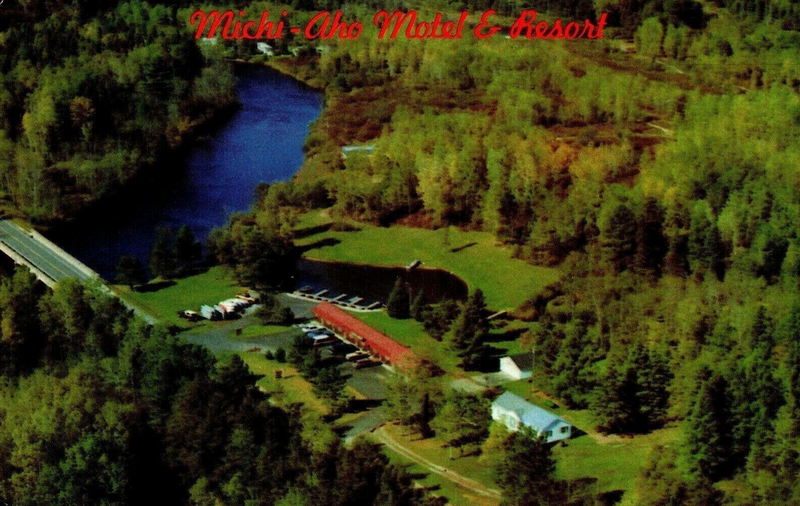 Michi-Aho Resort & Bait Shop - Postcard View (newer photo)